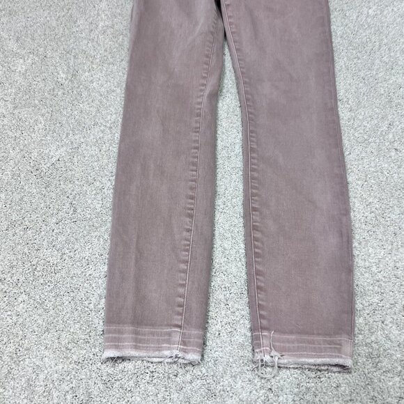 Abercrombie & Fitch Jeans Harper Super Skinny Pink Pockets Women’s Size 2 - Picture 10 of 12
